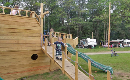 Pirate ship playground